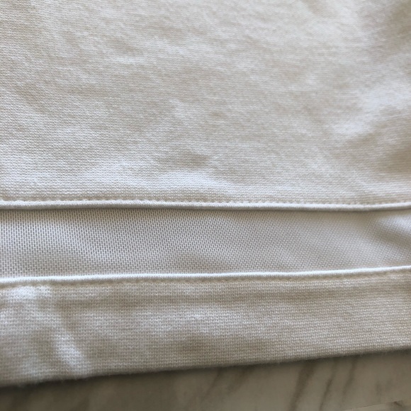 Kenneth Cole White 3/4 length Top Size Large - Picture 4 of 5